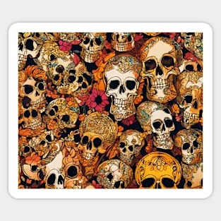 Sugar Skulls , Sugarskulls , Halloween Sticker